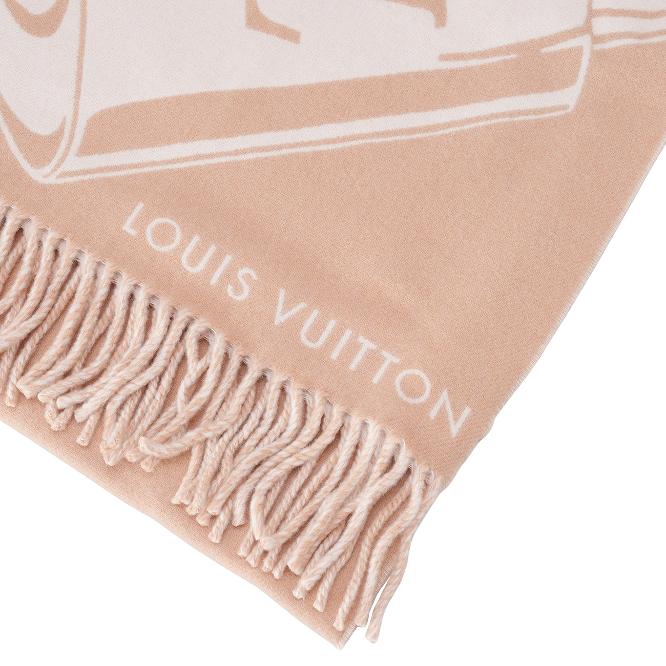 LOUIS VUITTON(USED) 루이비통 M90815 락 앤드 키 스카프